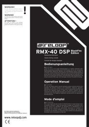 RMX-40 DSP - Reloop