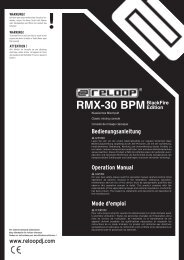 RMX-30 BPMBlackFire - Reloop