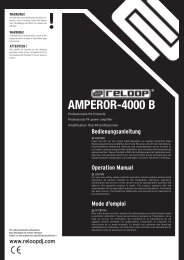 AMPEROR-4000 B - Reloop