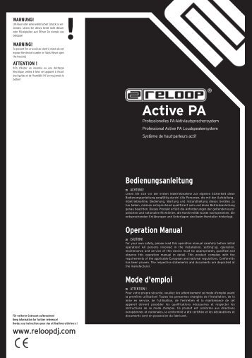 Active PA - Reloop