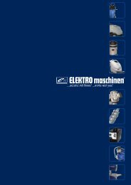 General catalogue Elektro Maschinen Poland (pdf) - REM Maschinen