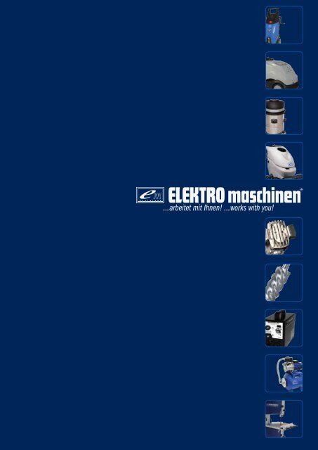 General catalogue Elektro Maschinen Poland (pdf) - REM Maschinen