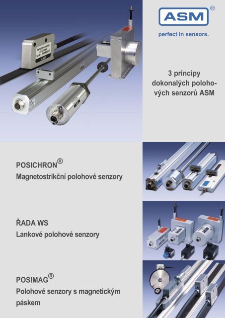 3 principy dokonalÃ½ch poloho- vÃ½ch senzorÅ¯ ... - REM-Technik sro