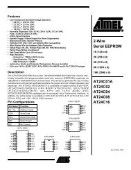 ATMEL Serial EEPROM