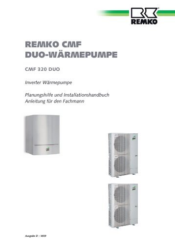 REMKO CMF DUO-WÃRMEPUMPE