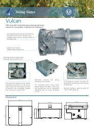 Brochure (PDF) - The Remote Control Gate Co