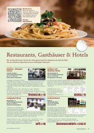 Restaurants, Gasthäuser & Hotels - Remstal-Route