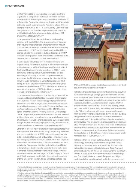 RenewableS 2013 GlObal STaTUS RePORT - REN21