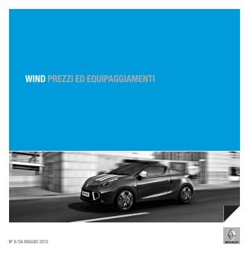 WIND PREZZI ED EQUIPAGGIAMENTI - Renault