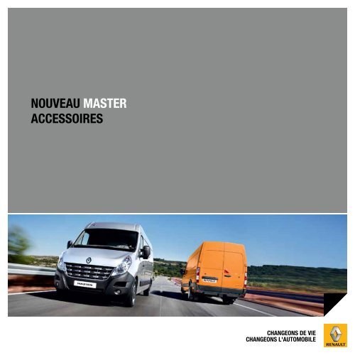 NOUVEAU MASTER ACCESSOIRES - Renault