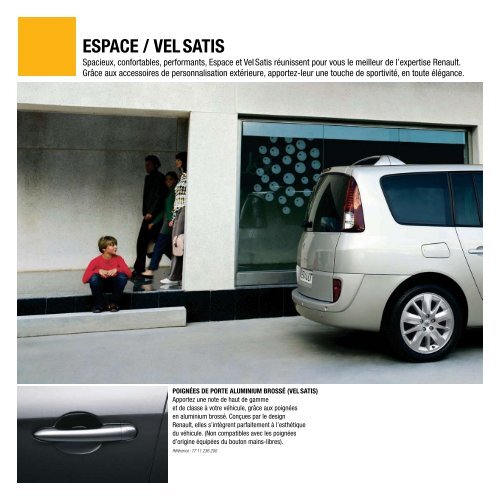 ACCESSOIRES PERSONNALISATION 2009 - Renault.be