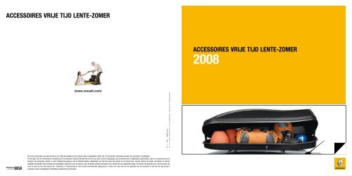 accessoires vrije tijd lente-zomer accessoires vrije tijd ... - Renault.be