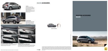 SELECTION ACCESSOIRES kOLEOS kOLEOS ... - Renault.be