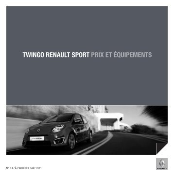 Liste de prix - Renault