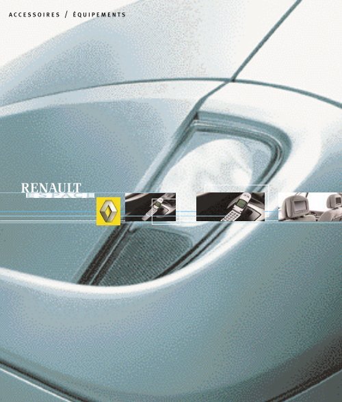 Les accessoires et équipements – Renault