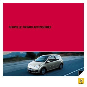 NOUVELLE tWINGO accEssOIrEs - Renault