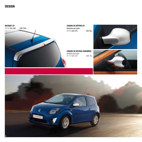 NOUVELLE tWINGO accEssOIrEs - Renault