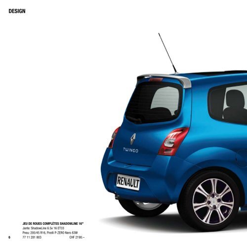 NOUVELLE tWINGO accEssOIrEs - Renault