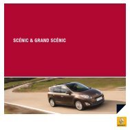 SCÉNIC & GRAND SCÉNIC - Renault