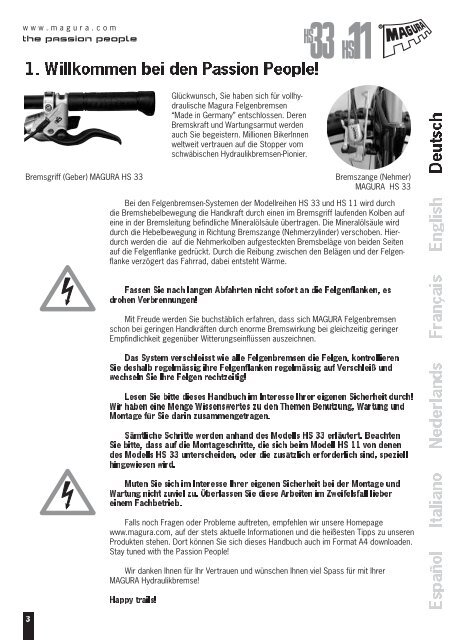 Workshop - HS11, HS33 und HS33 FirmTech - Fahrrad Kaiser GmbH