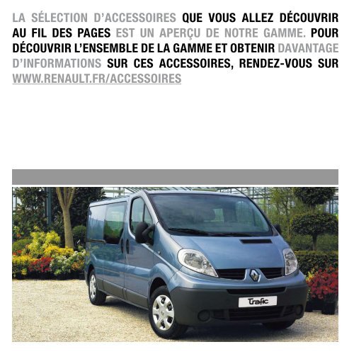 Brochure Accessoire - Renault