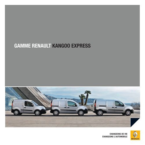 GAMME RENAULT KANGOO EXPRESS