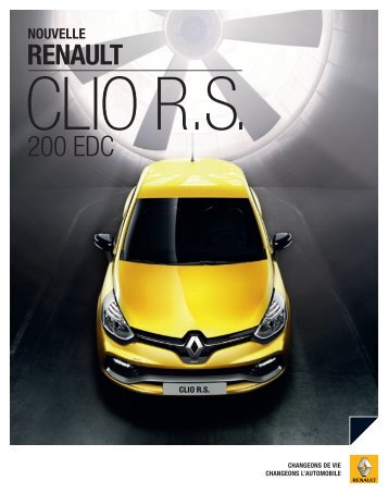 Renault Clio RS 200 EDC - Groupe Simonneau