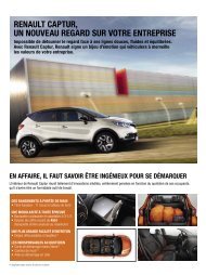 reNAULt cAptUr, UN NOUveAU reGArD sUr vOtre eNtreprise