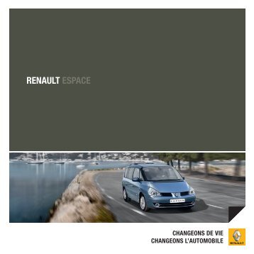 RENAULT ESPACE - Groupe BADER