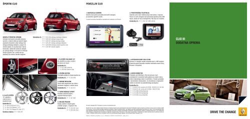 Katalog dodatne opreme (PDF) - Renault