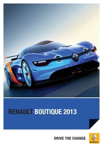 RENAULT BOUTIQUE 2013