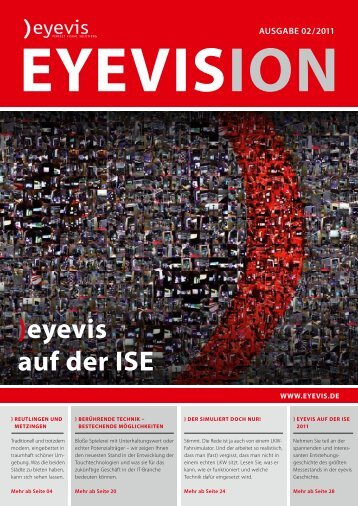 Ausgabe Mai 2011 - Eyevis Gmbh