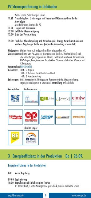 Kongressprogramm (PDF) - Renexpo