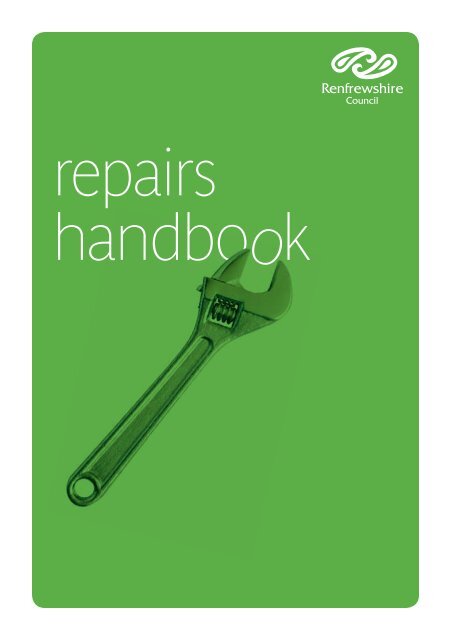 repairs handbook - Renfrewshire Council