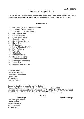 08.05.2012 (112 KB) - .PDF - Neukirchen ad VÃ¶ckla