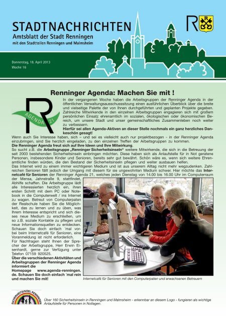 Ausgabe Nr. 16 - Stadt Renningen