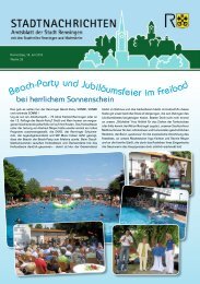 Ausgabe Nr. 29 - Stadt Renningen