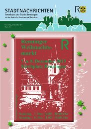 Ausgabe Nr. 49 - Stadt Renningen