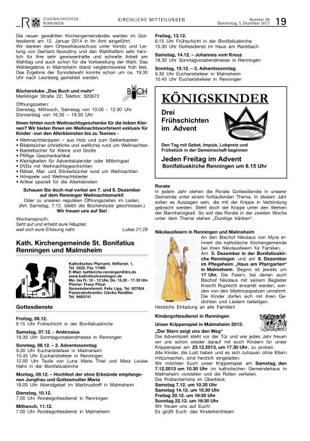 Ausgabe Nr. 49 - Stadt Renningen