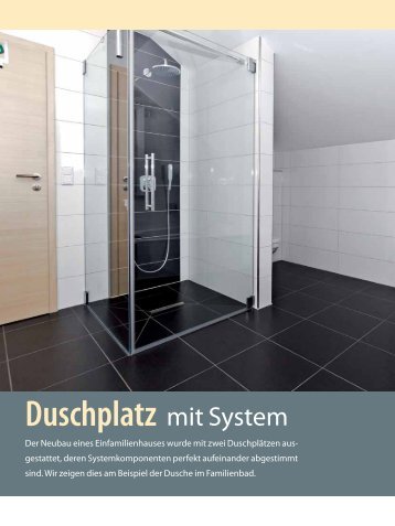 PDF-Download "Duschplatz mit System" - renovieren.de