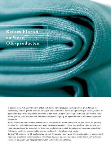 Rentex Floron en Gore OK-producten