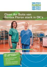 Clean Air Suits van Rentex Floron sterk in OK's