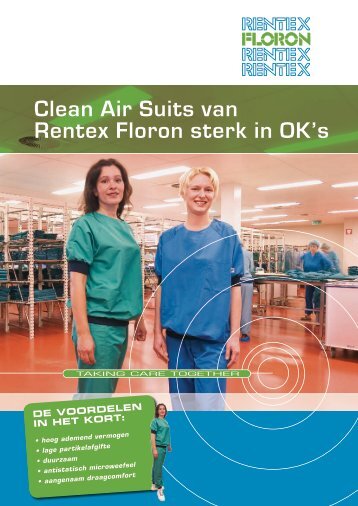 Clean Air Suits van Rentex Floron sterk in OK's