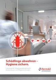 BroschÃ¼re BranchenlÃ¶sung fÃ¼r Gesundheitseinrichtungen - Rentokil ...