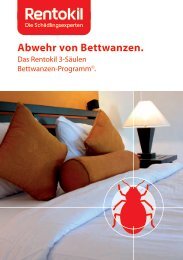 Abwehr von Bettwanzen