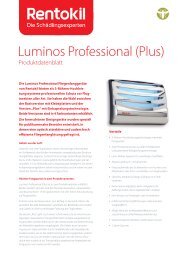 Luminos Professional (Plus) - Rentokil SchÃ¤dlingsbekÃ¤mpfung