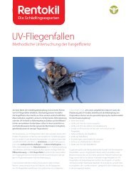 UV-Fliegenfallen - Rentokil SchÃ¤dlingsbekÃ¤mpfung