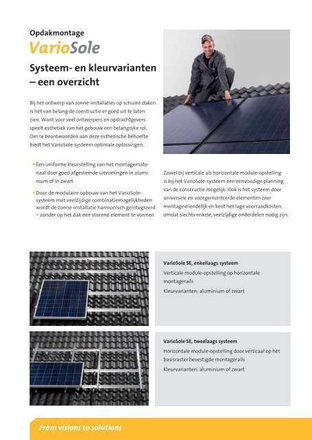 Montagesystemen voor fotovoltaïsche installaties - Renusol