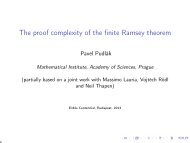 The proof complexity of the finite Ramsey theorem