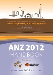 Geotechnical - ANZ 2012